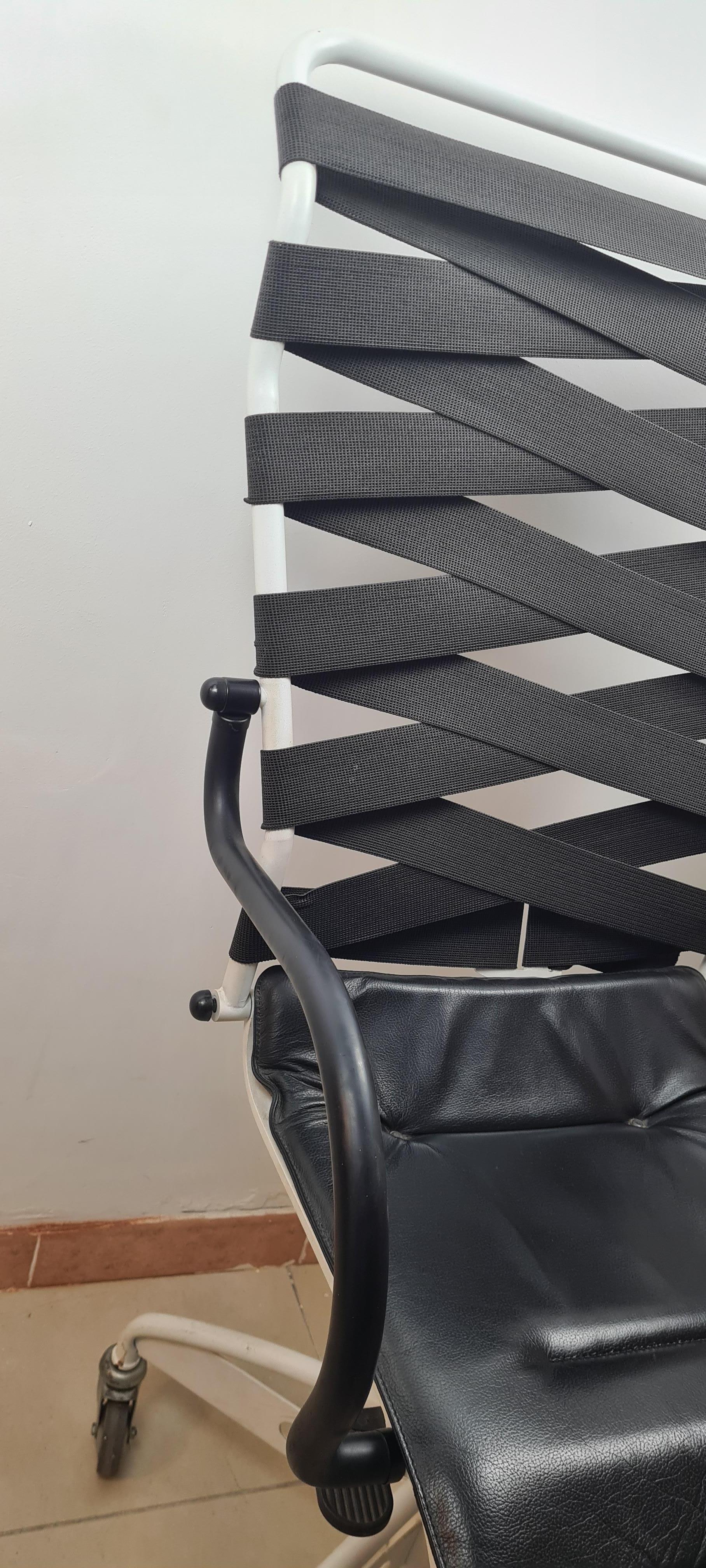 Italian Canasta armchair by Heron Paris For Sale