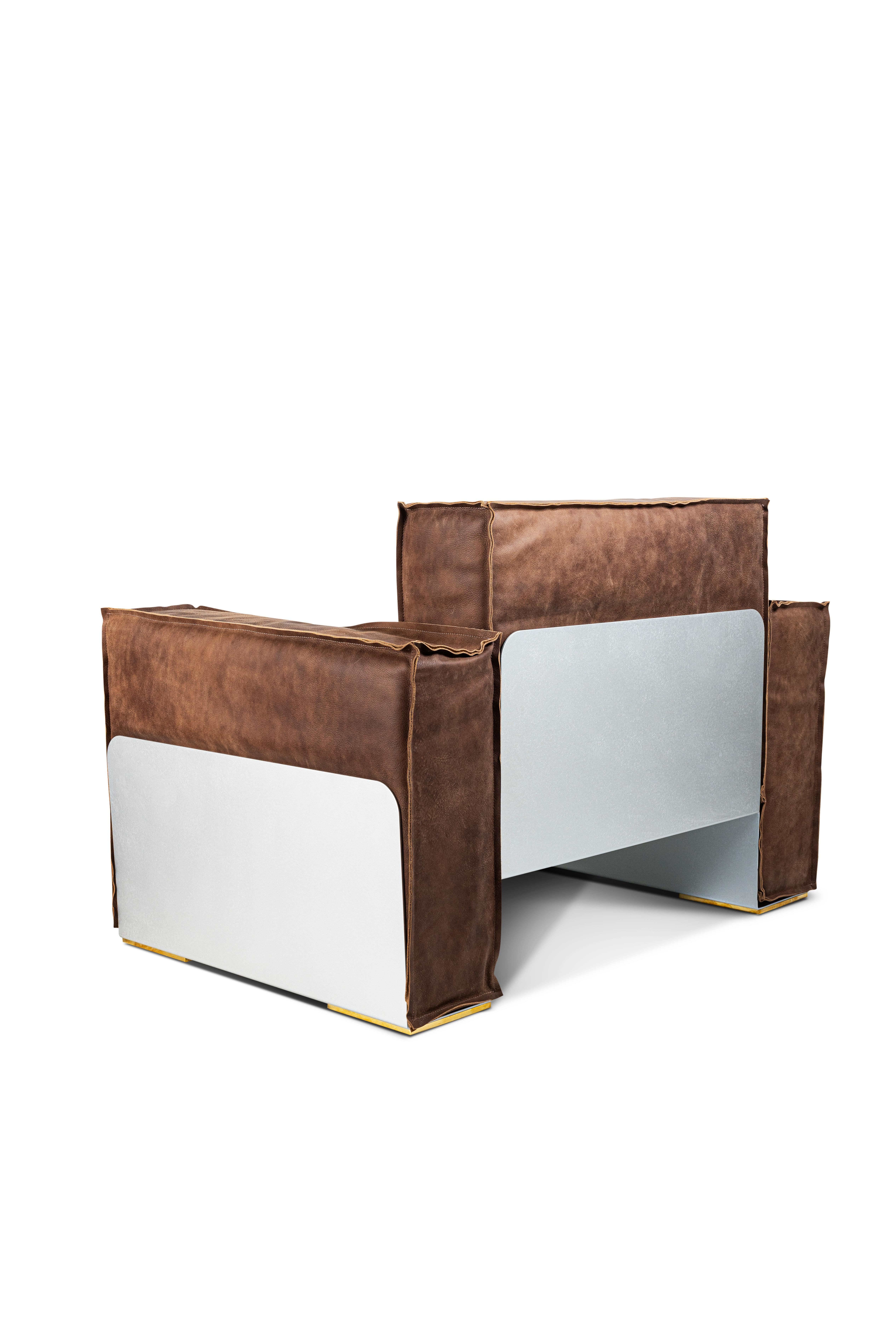 Minimaliste Poltrona Caprera en vente