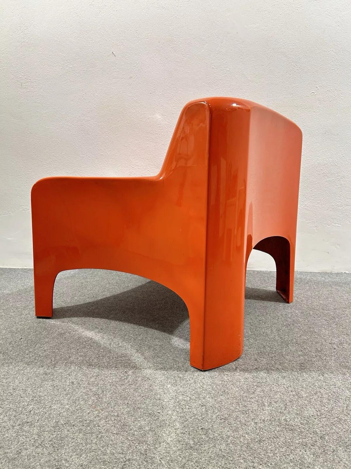Carlo Bartoli Arflex Gaia 1960's Space Age Armchair 1