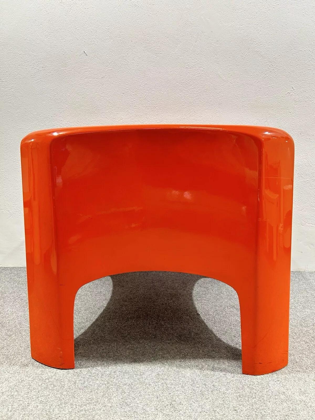 Carlo Bartoli Arflex Gaia 1960's Space Age Armchair 2