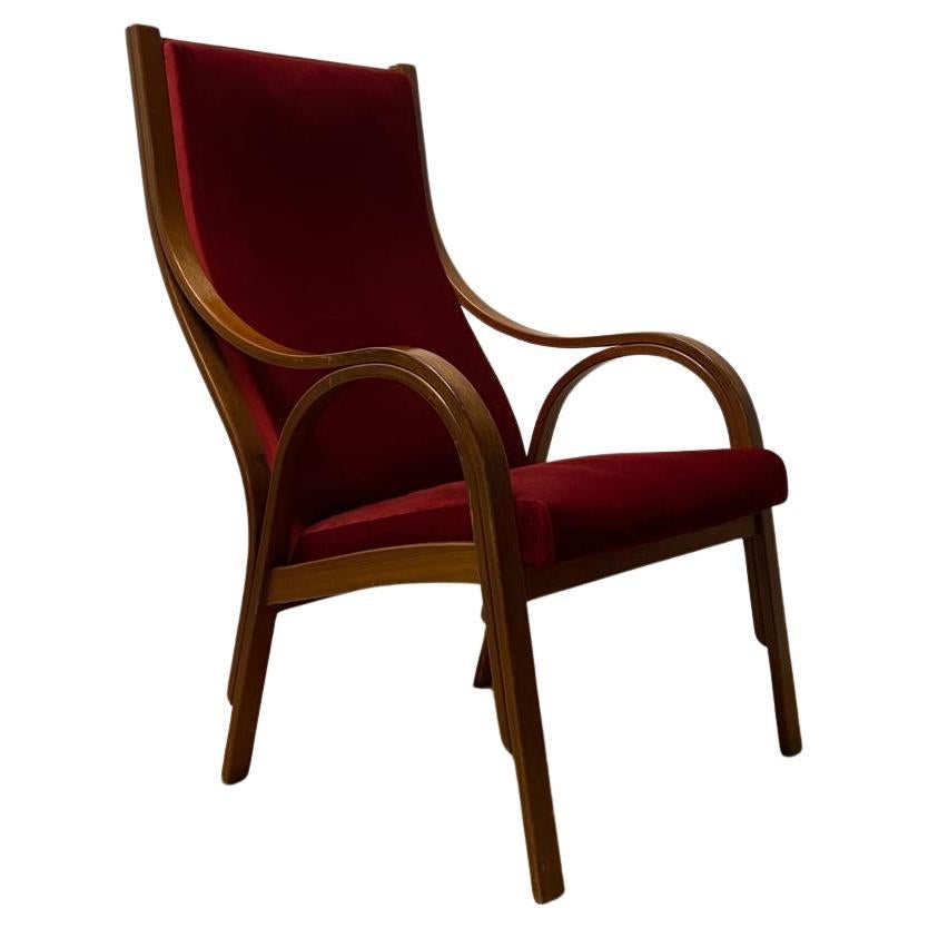 Cavour armchair production S.i.m. Italy For Sale