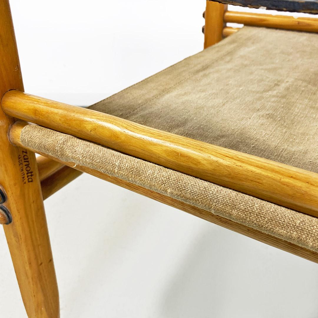 Italian Safari or Oasi 85 armchair by Gian Franco Legler for Zanotta, 1960s For Sale 6