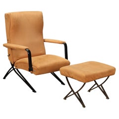 Armchair with Footstool by Gianni Moscatelli for Formanova 1960s