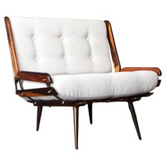 Costelinha lounge chair attributed to Carlo Hauner by Moveis Pailar