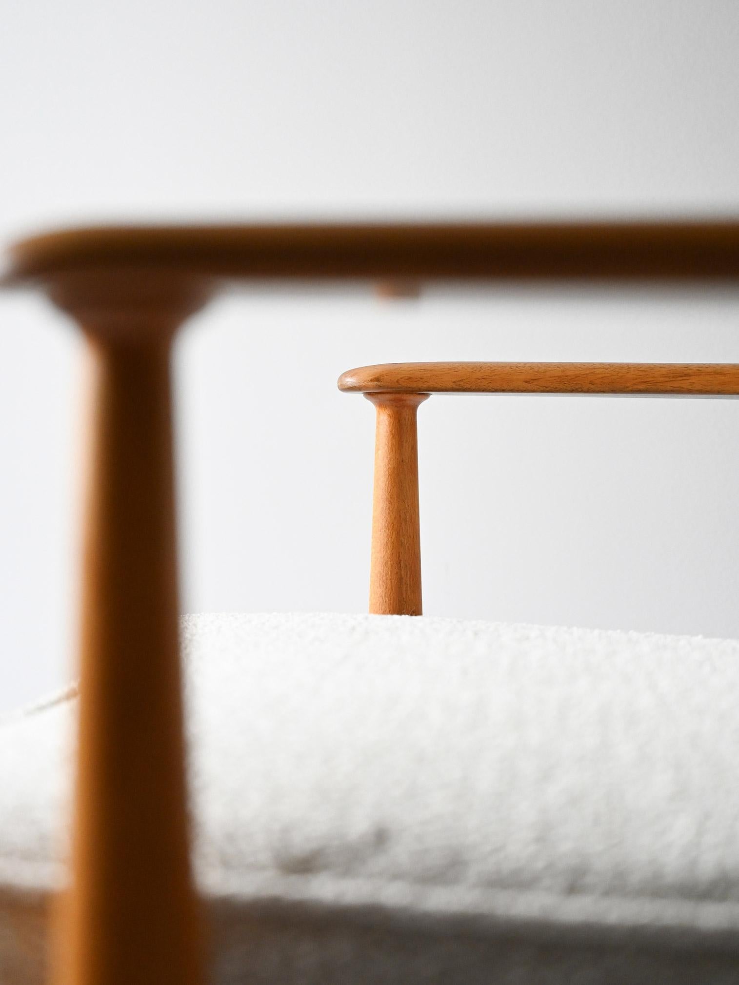 Mid-20th Century Fauteuil danois FD 161 d'Arne Vodder en vente
