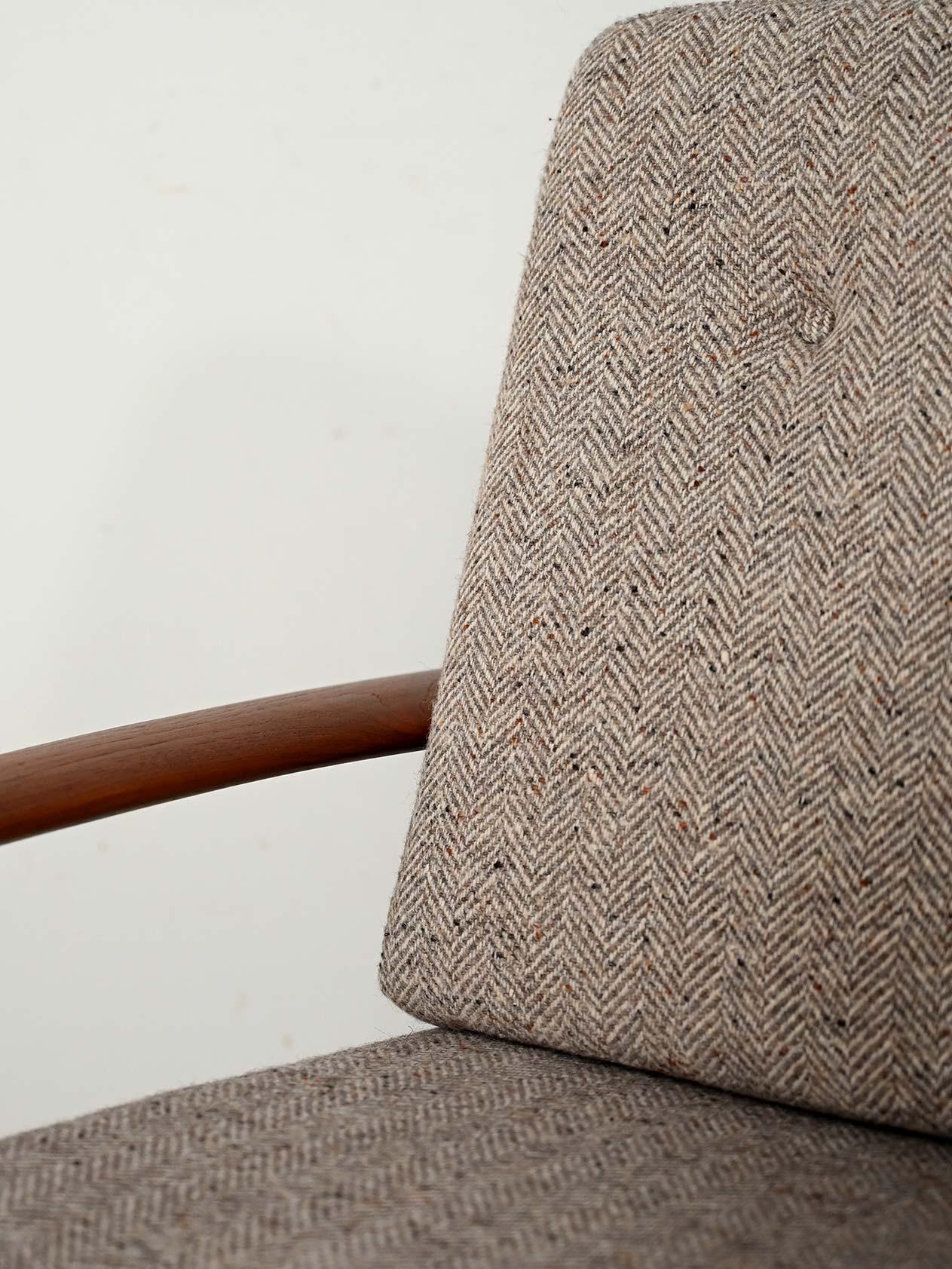 Metà XX secolo Poltrona danese FD118 di Grete Jalk per France & Søn, anni '60 in vendita