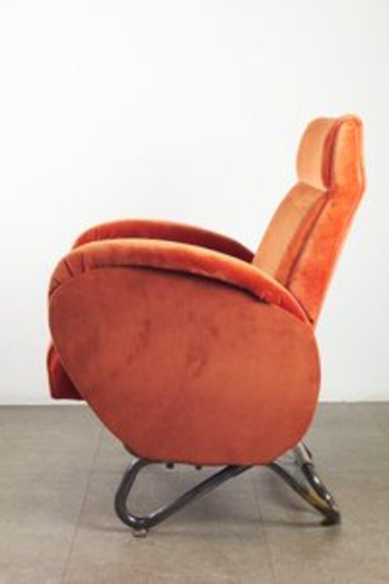 Poltrona di Carlo Mollino per Auditorium Rai di Torino anni '50 For Sale 7