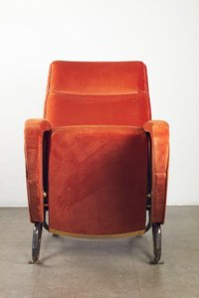 Poltrona di Carlo Mollino per Auditorium Rai di Torino anni '50 For Sale 9