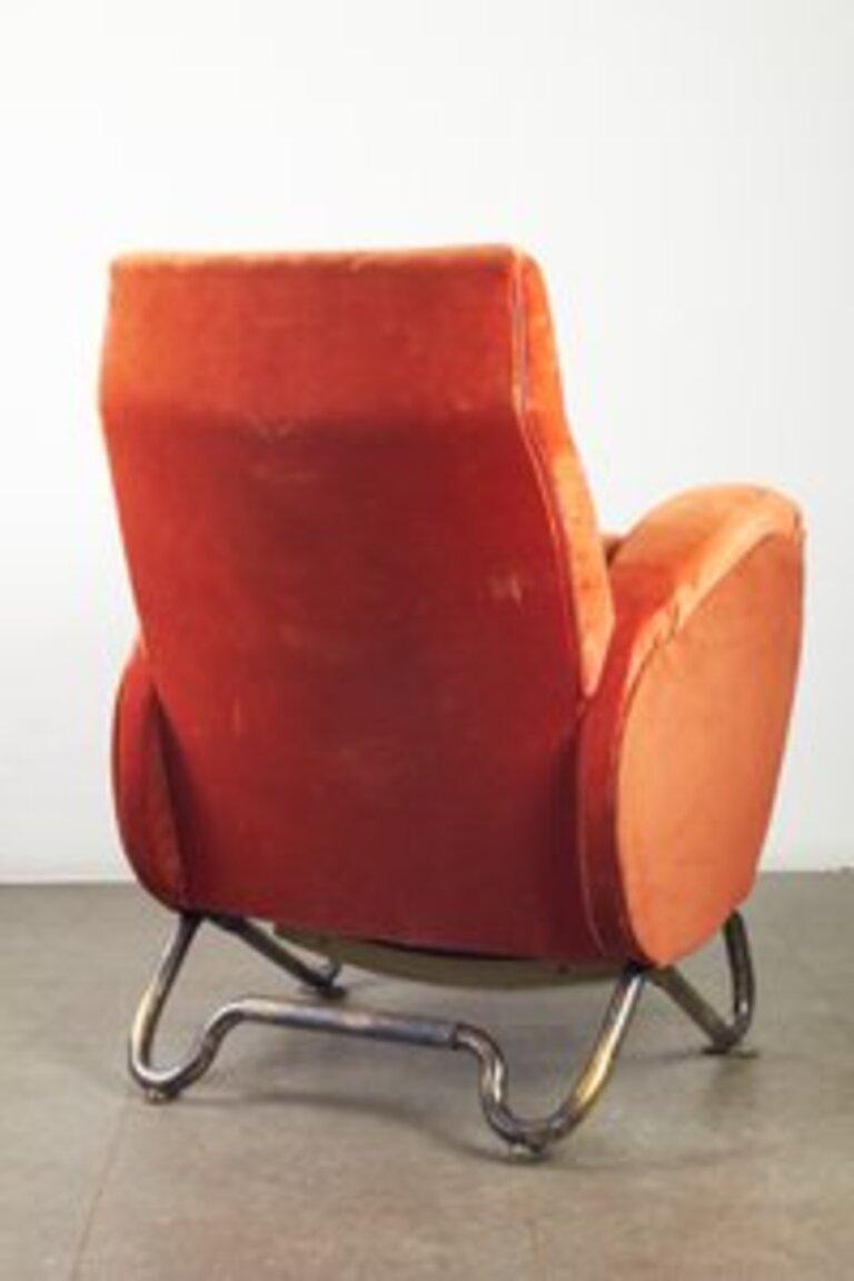 Poltrona di Carlo Mollino per Auditorium Rai di Torino anni '50 For Sale 5