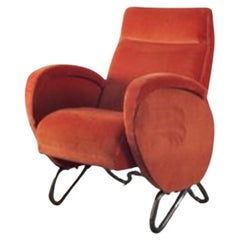 Poltrona di Carlo Mollino per Auditorium Rai di Torino anni '50