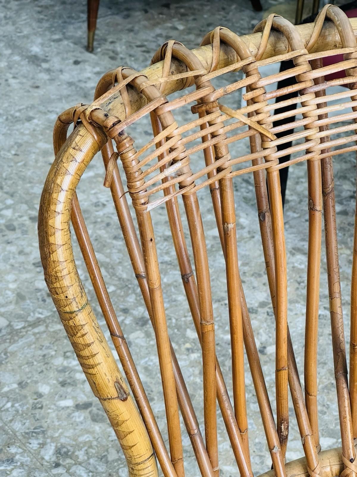 Sillón de Franco Albini para Bonacina mod. Margherita 1951 en venta 3