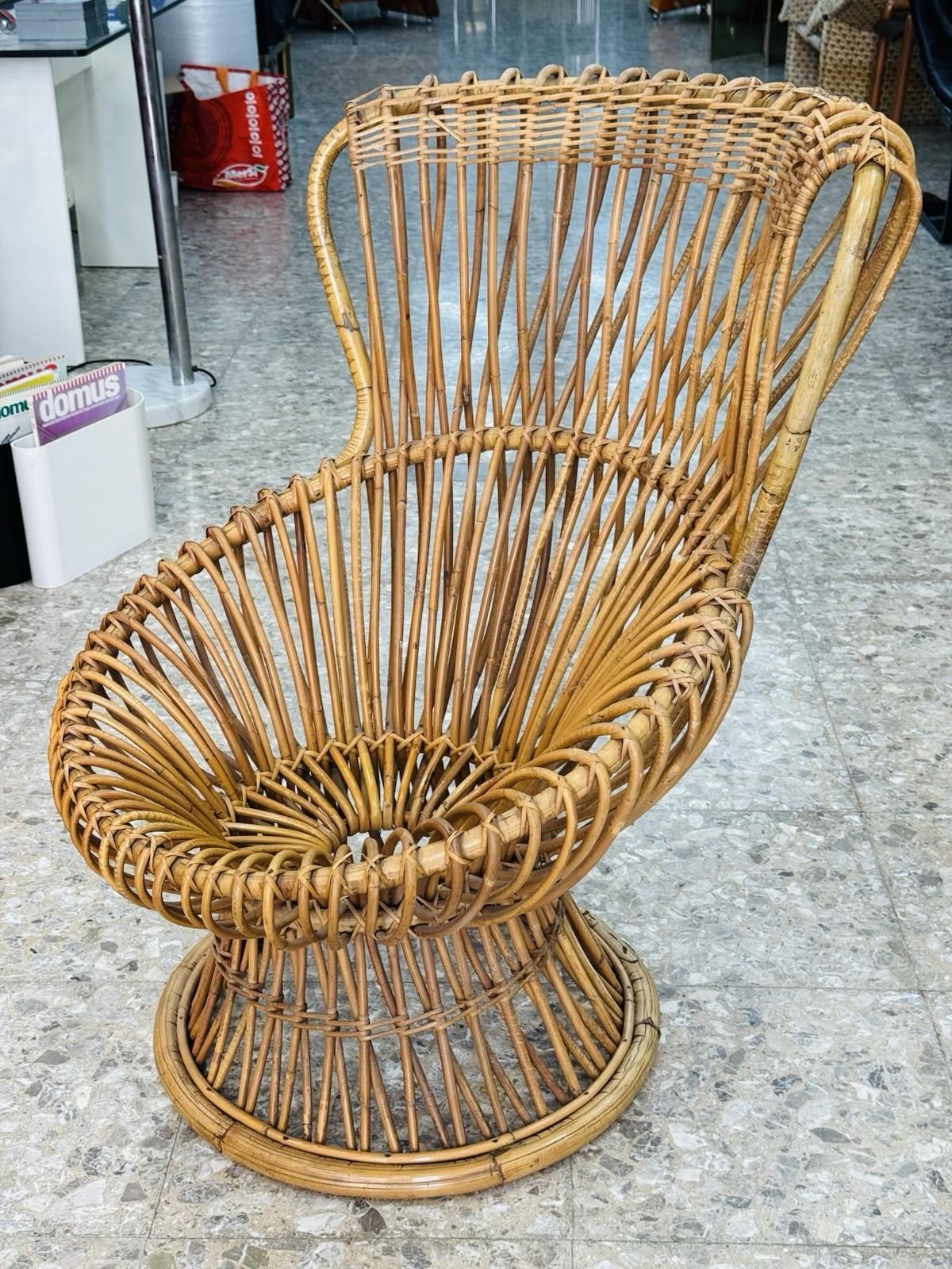 Sillón de Franco Albini para Bonacina mod. Margherita 1951 en venta 7