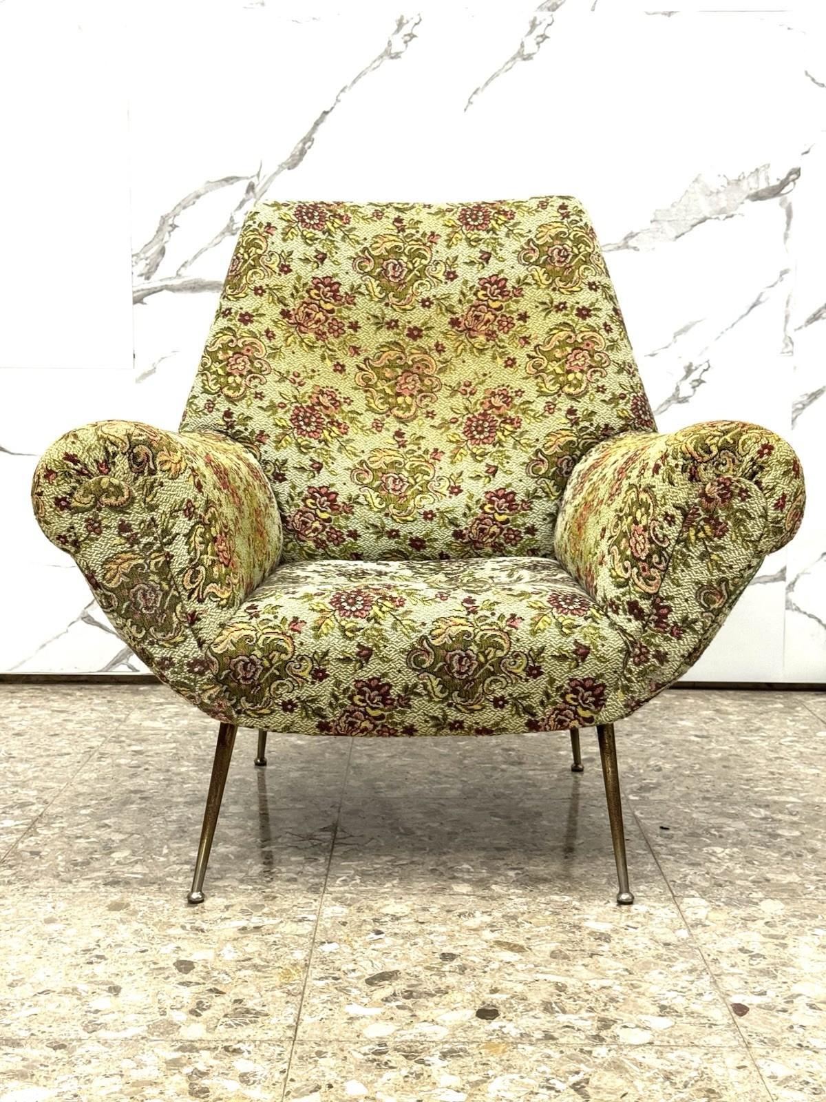 Poltrona Di Gigi Radice Per Minotti Anni ‘50 Modernariato Mid-Century Mid-20th Century en venta