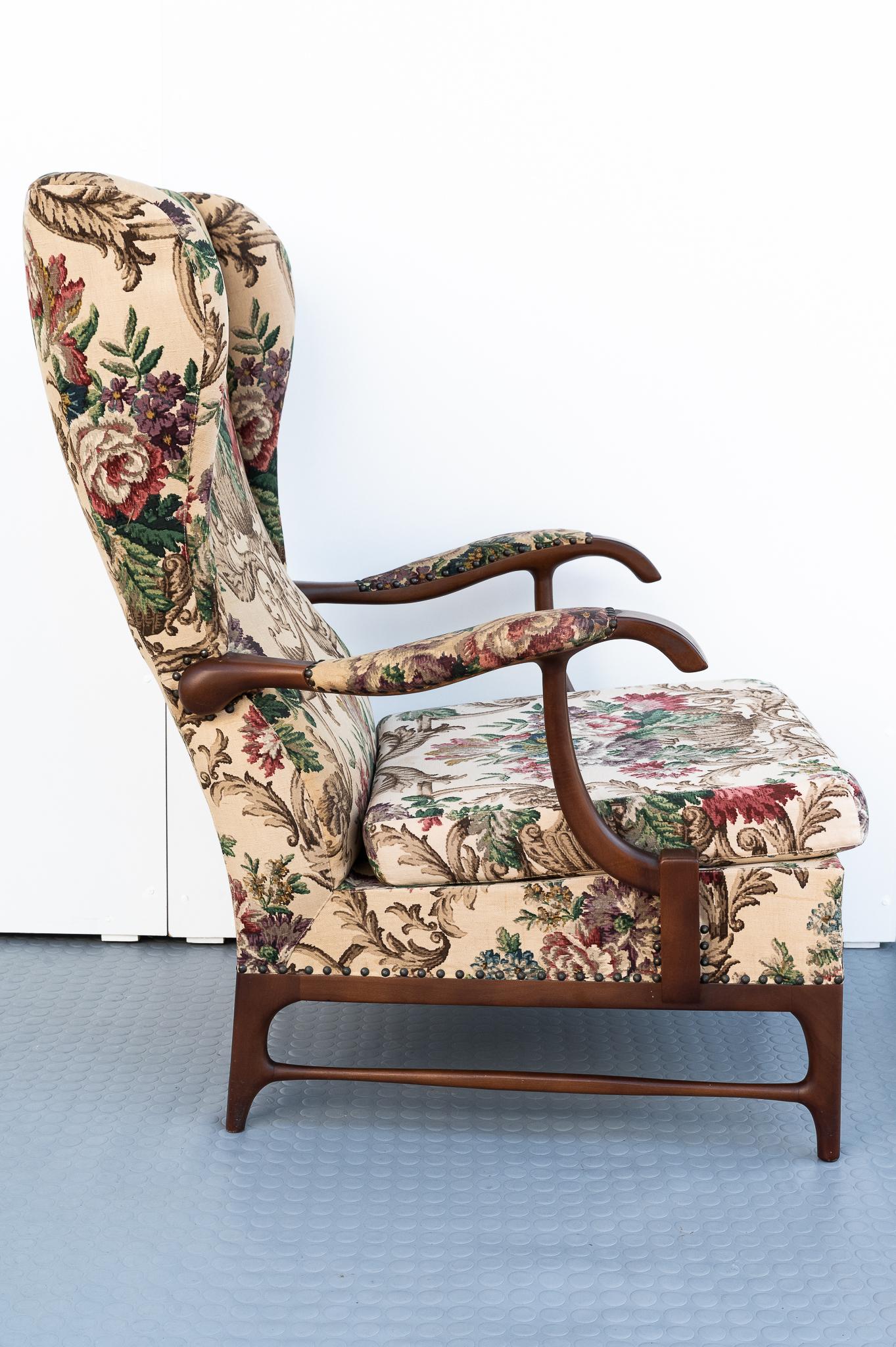 Sillón de Paolo Buffa, años 40 Moderno de mediados de siglo en venta