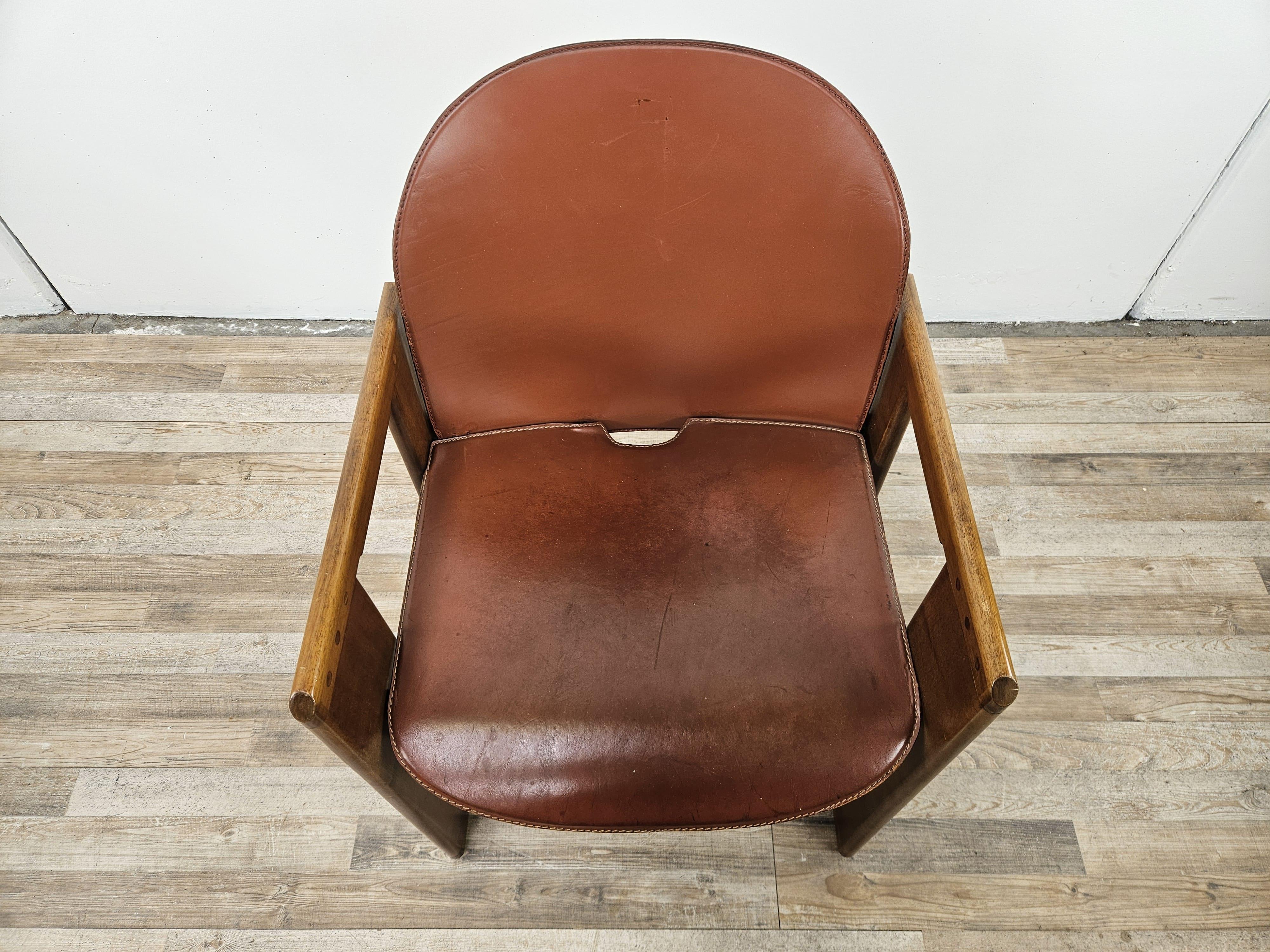 Late 20th Century Poltrona Dialogo di Afra e Tobia Scarpa per B&B Italia 1970