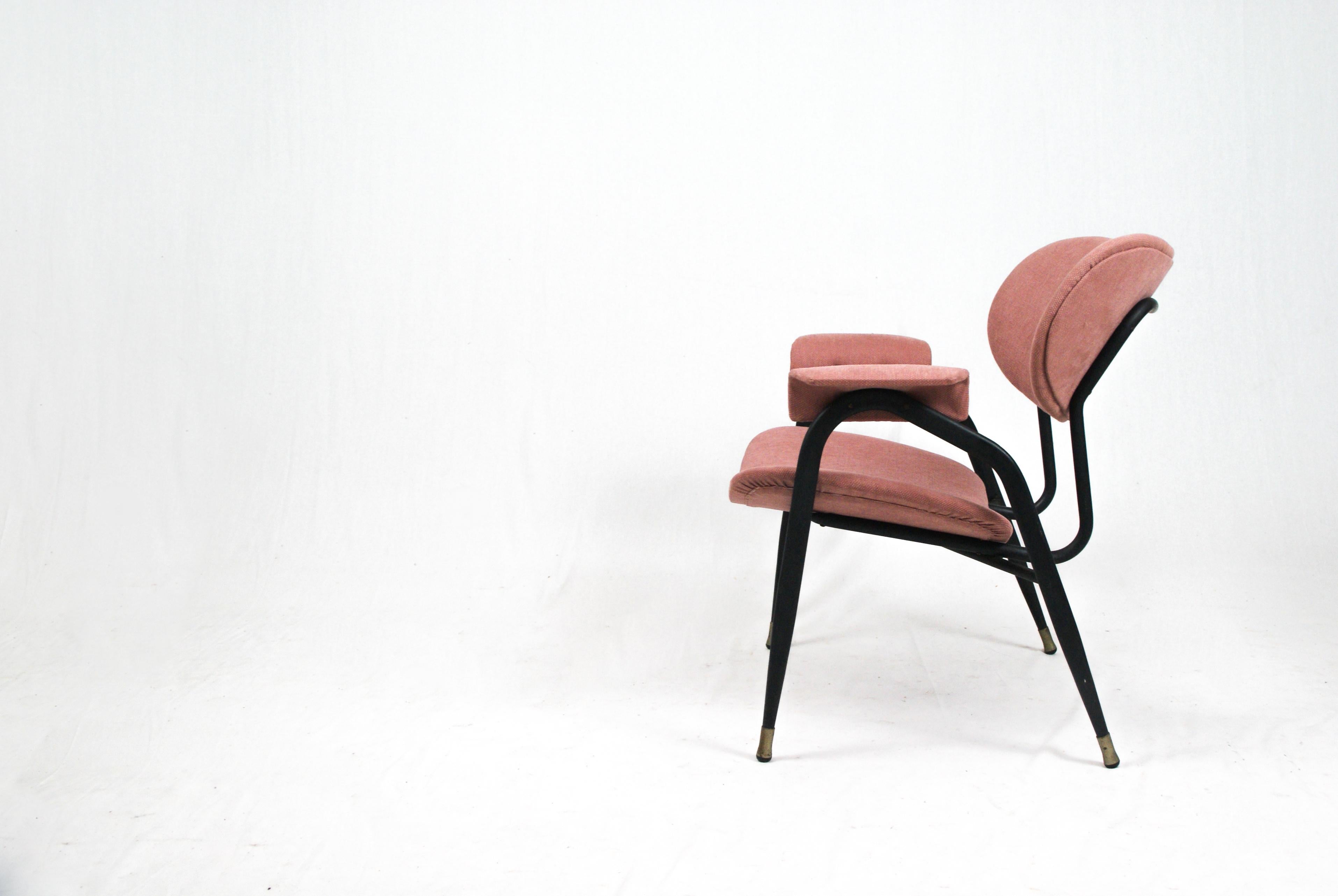 Italian Armchair designed by Gastone Rinaldi for RIMA , italy 1960 For Sale