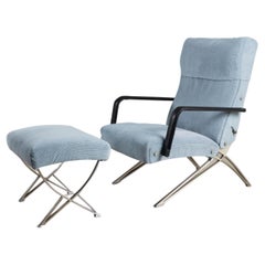 MILLY armchair and ottoman, Gianni Moscatelli, Formanova, 1960