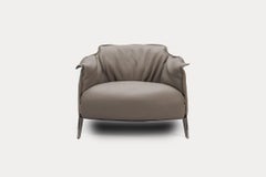 Poltrona Frau Archibald Gran Comfort Chair and Ottoman