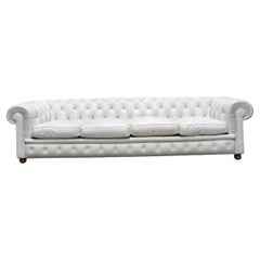 Poltrona Frau Customized 4er Sofa Mod. Chester Italy Chesterfield