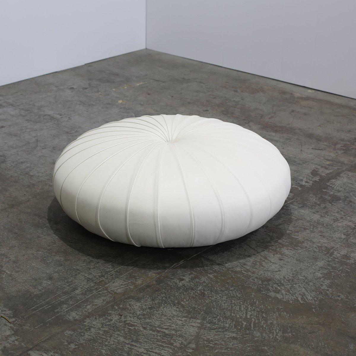 Italiano Poltrona Frau Esedra Pouf by Monica Forster in vendita