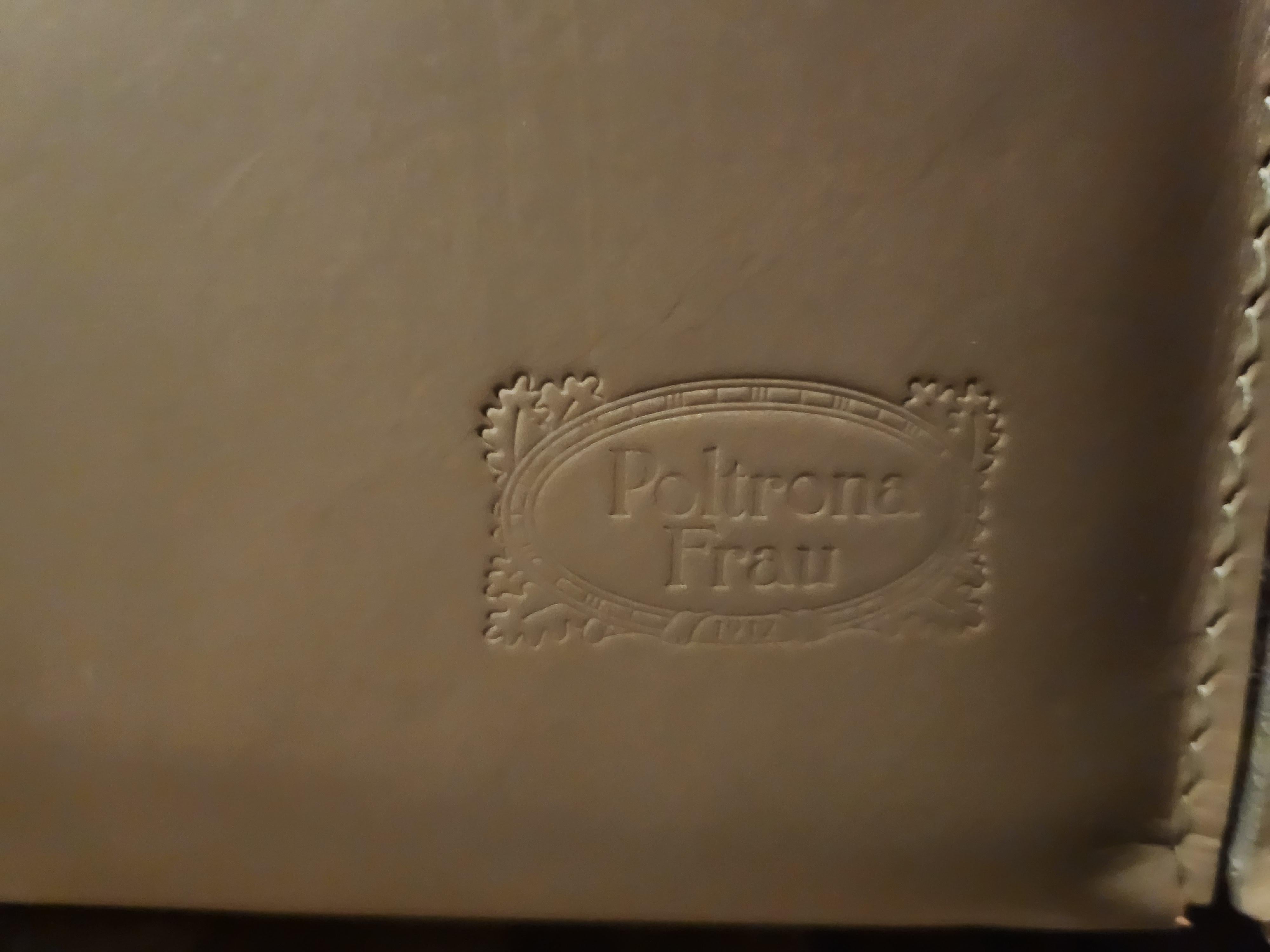 Poltrona Frau GranTorino Sofa aus Leder im Angebot 4