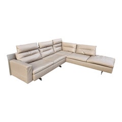 Poltrona Frau GranTorino sofa in leather
