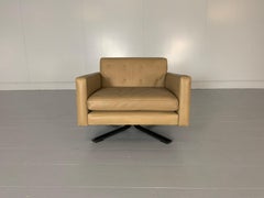 Poltrona Frau "Kennedee" Armchair - In Caramel "Pelle Frau SC" Leather