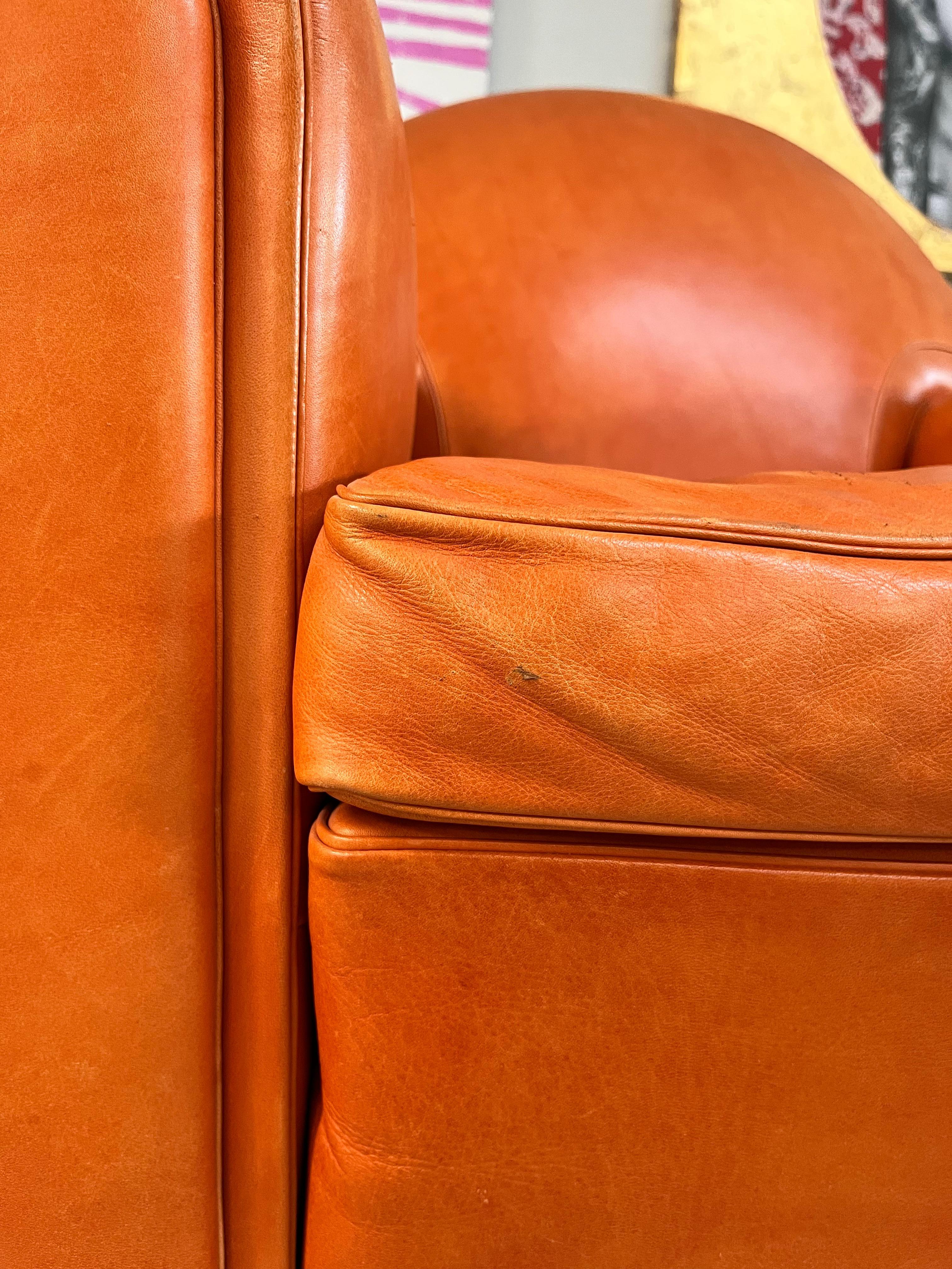 Leather Poltrona Frau - modello 904 - 0999/1000 For Sale