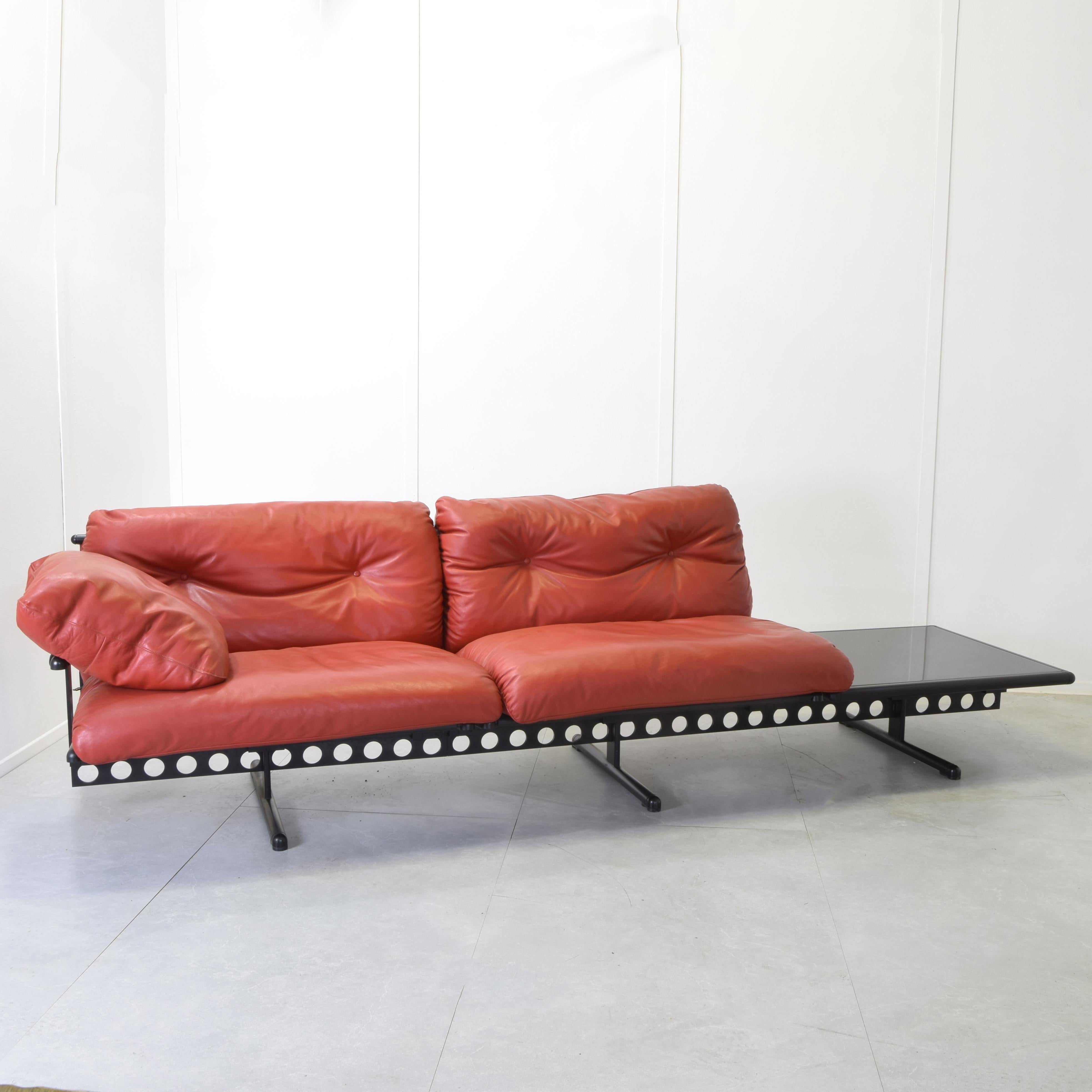 Mid-Century Modern Poltrona Frau mod.Ouverture design Pierluigi Cerri 1980 en vente