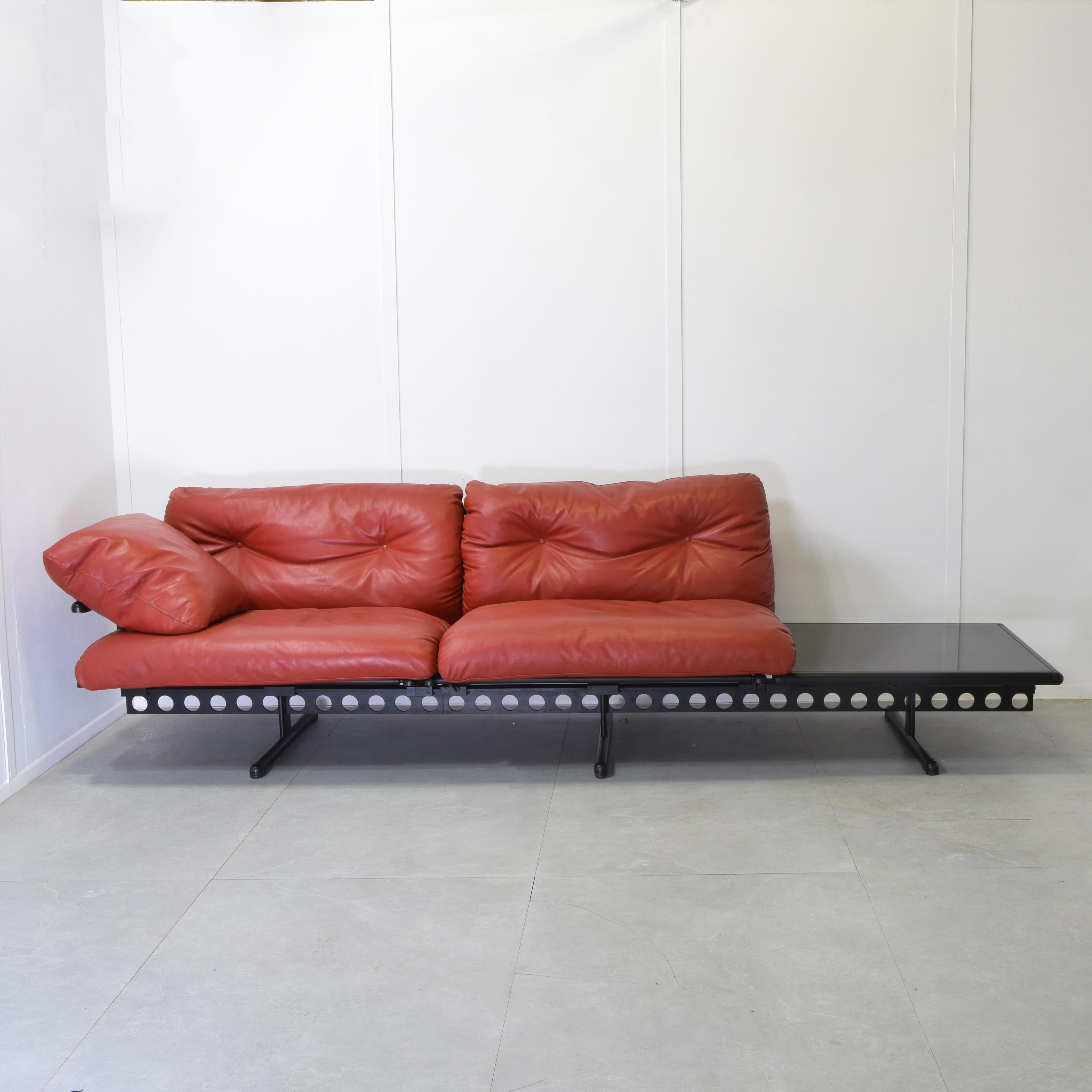 Fin du 20e siècle Poltrona Frau mod.Ouverture design Pierluigi Cerri 1980 en vente