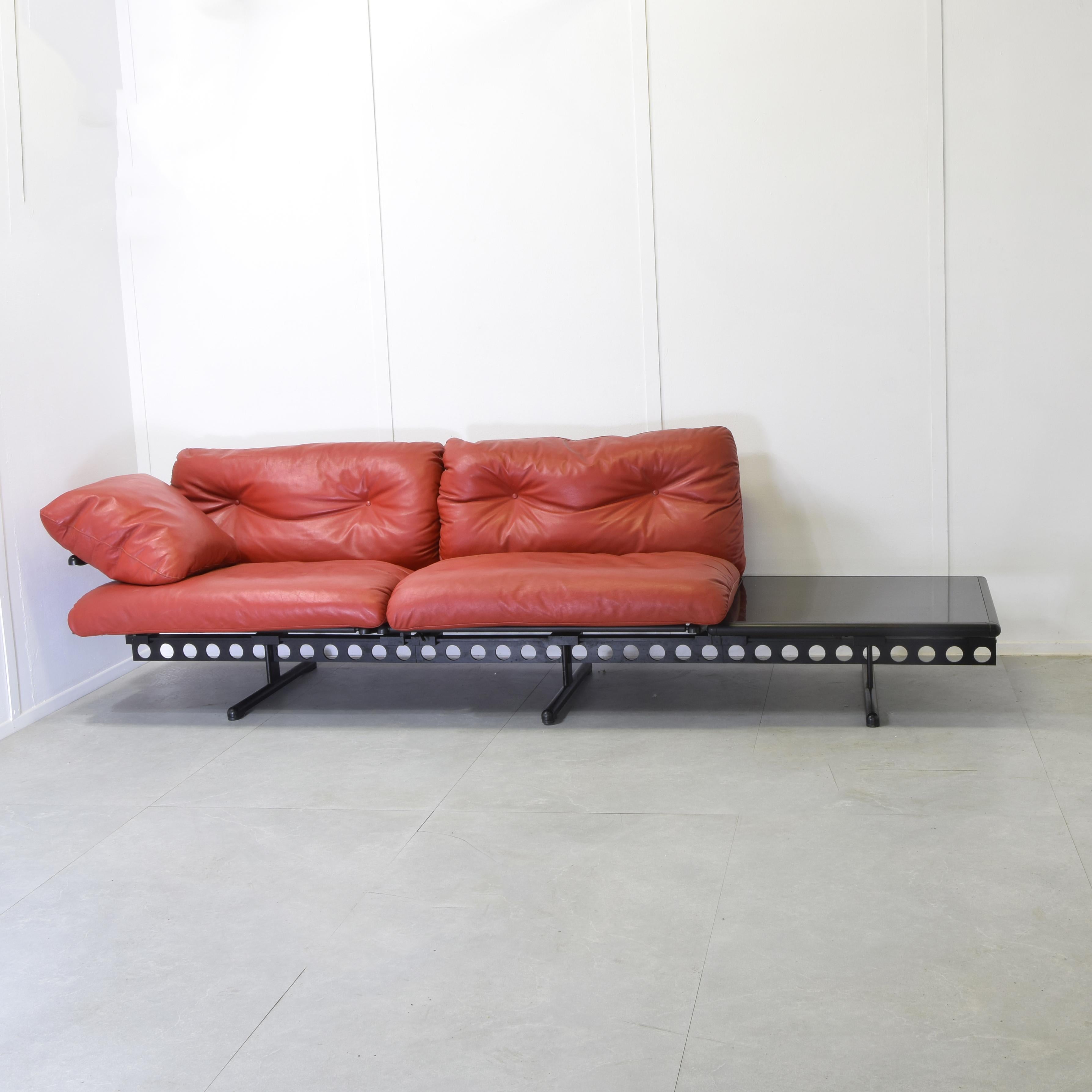 Métal Poltrona Frau mod.Ouverture design Pierluigi Cerri 1980 en vente