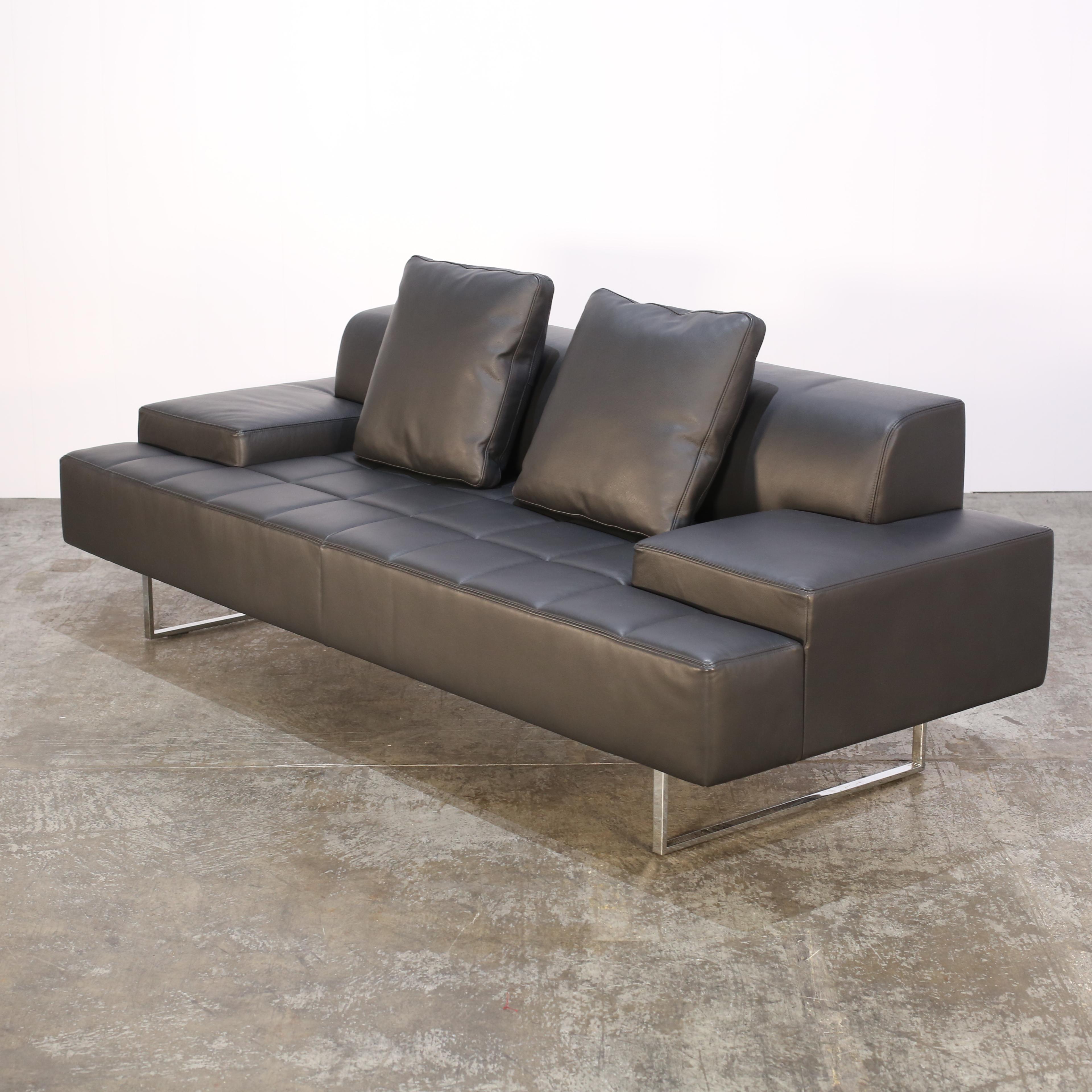XXIe siècle et contemporain Sofa Poltrona Frau Quadra de Studio Cerri & Associates en vente