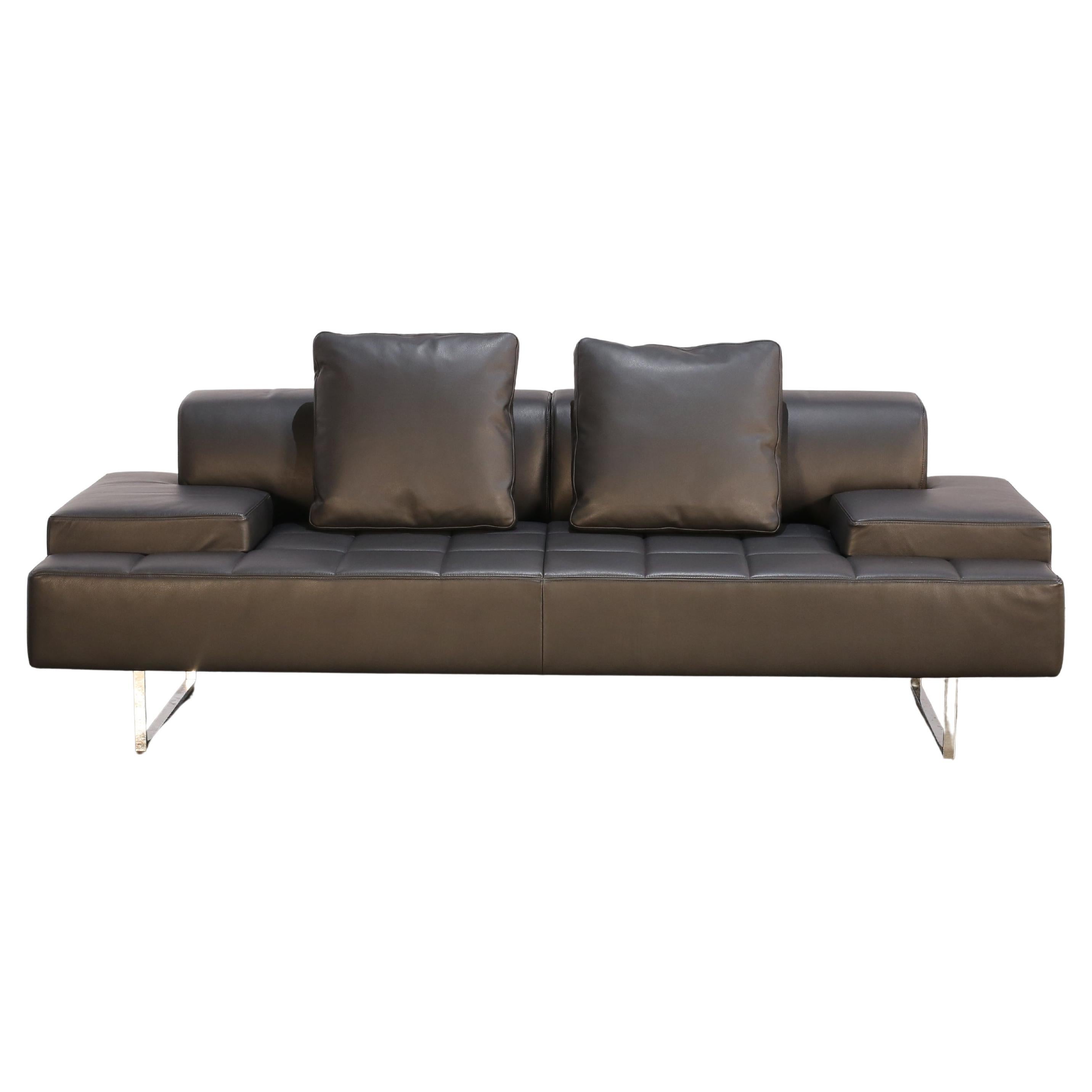 Poltrona Frau Quadra Sofa by Studio Cerri & Associates