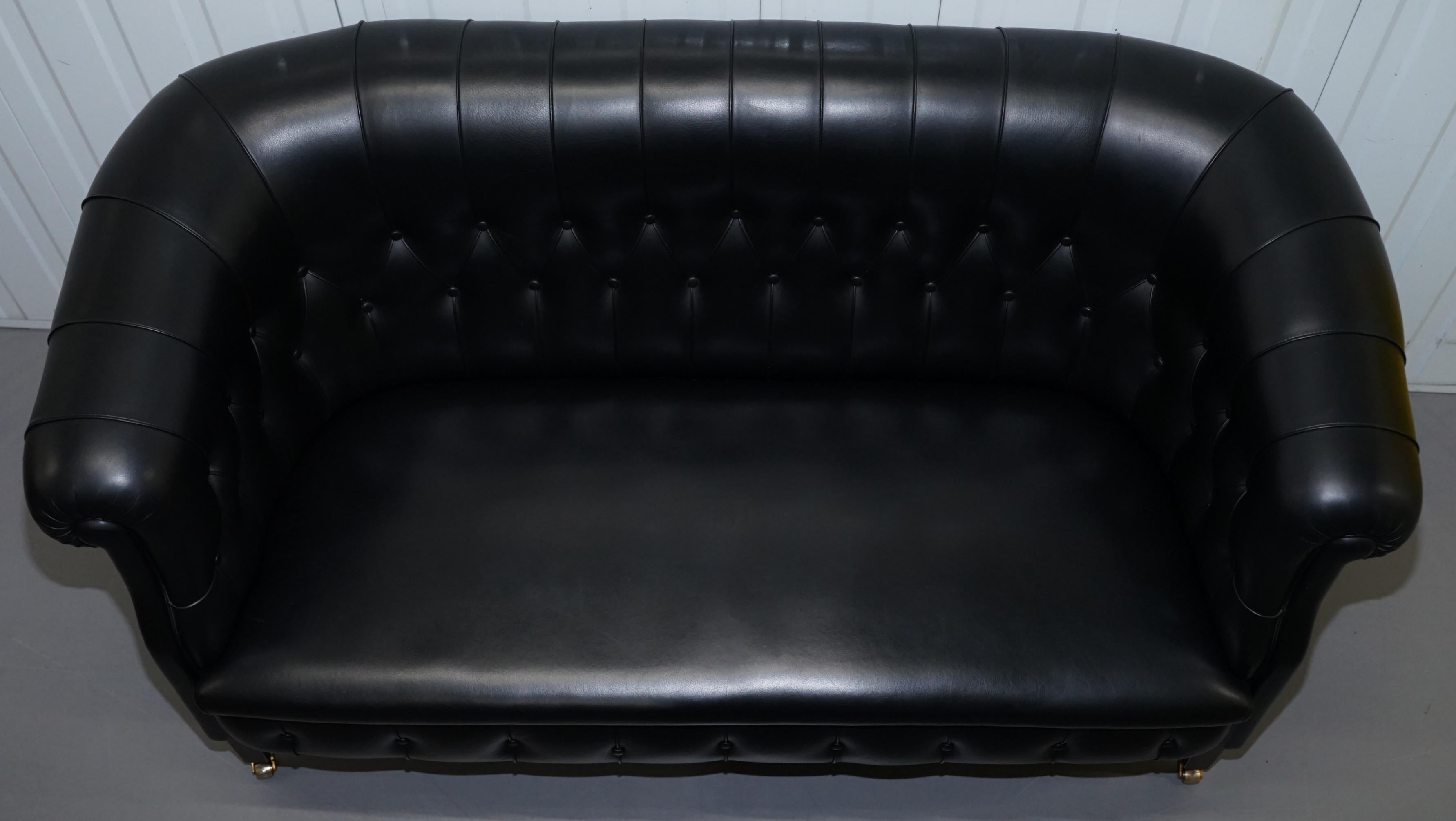 Poltrona Frau Renzo Frau Fumoir Tufted Leather Armchair Sofa Suite 9