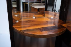 Poltrona Frau Round Fur Vanity Luigi Massoni, 1970s