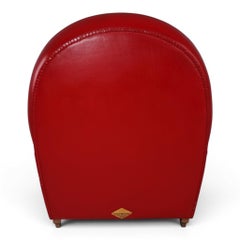 Poltrona Frau Vanity Fair Ledersessel von Renzo Frau, 1990