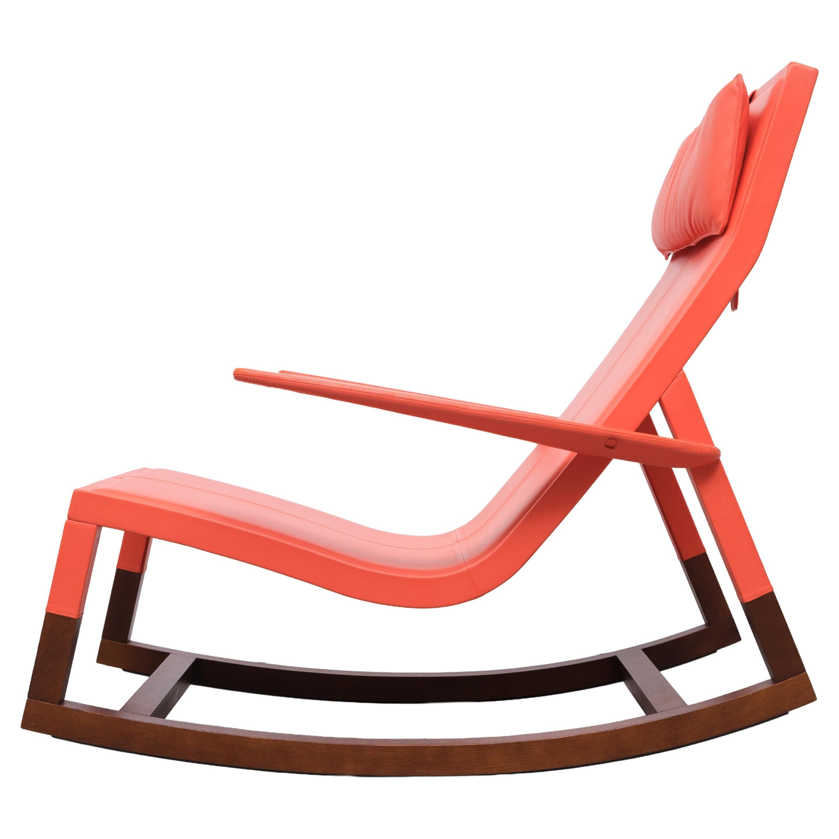 Poltrona Frau The Don'do Rocking Chair Design Jean-Marie Massaud Italia