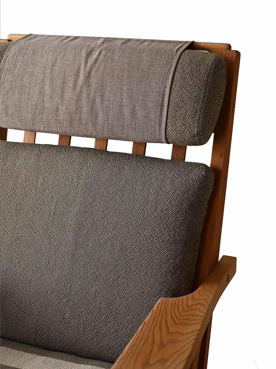 Mid-20th Century Poltrona GE 375 di Hans Wegner per Getama in vendita