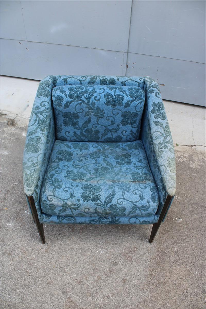 Poltrona Gio Ponti modèle Dezza pour Frau Italia, années 1970 Bon état - En vente à Palermo, Sicily