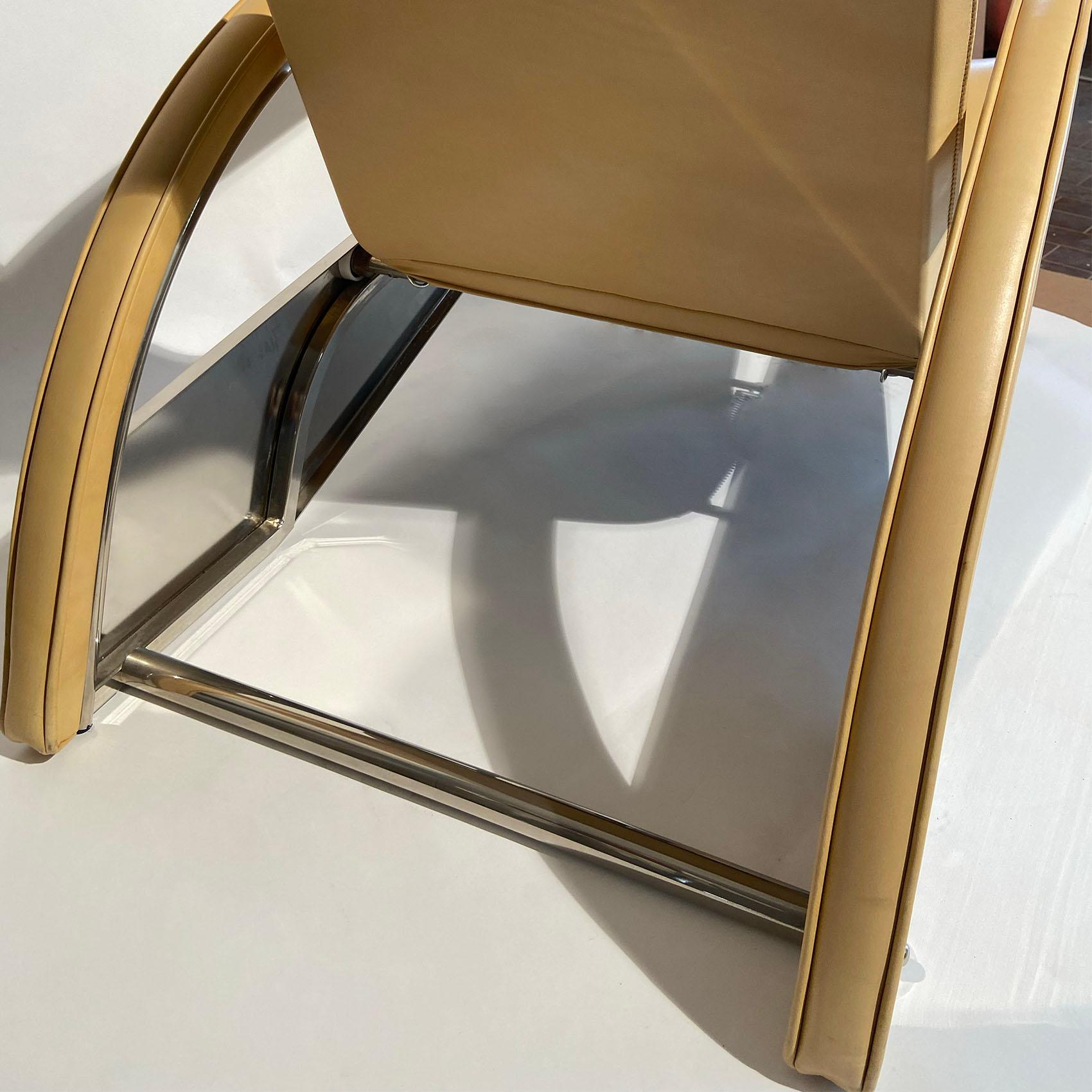 German Fauteuil Grand Repos de Jean Prouvè, produit en 1980 par Tecta en vente