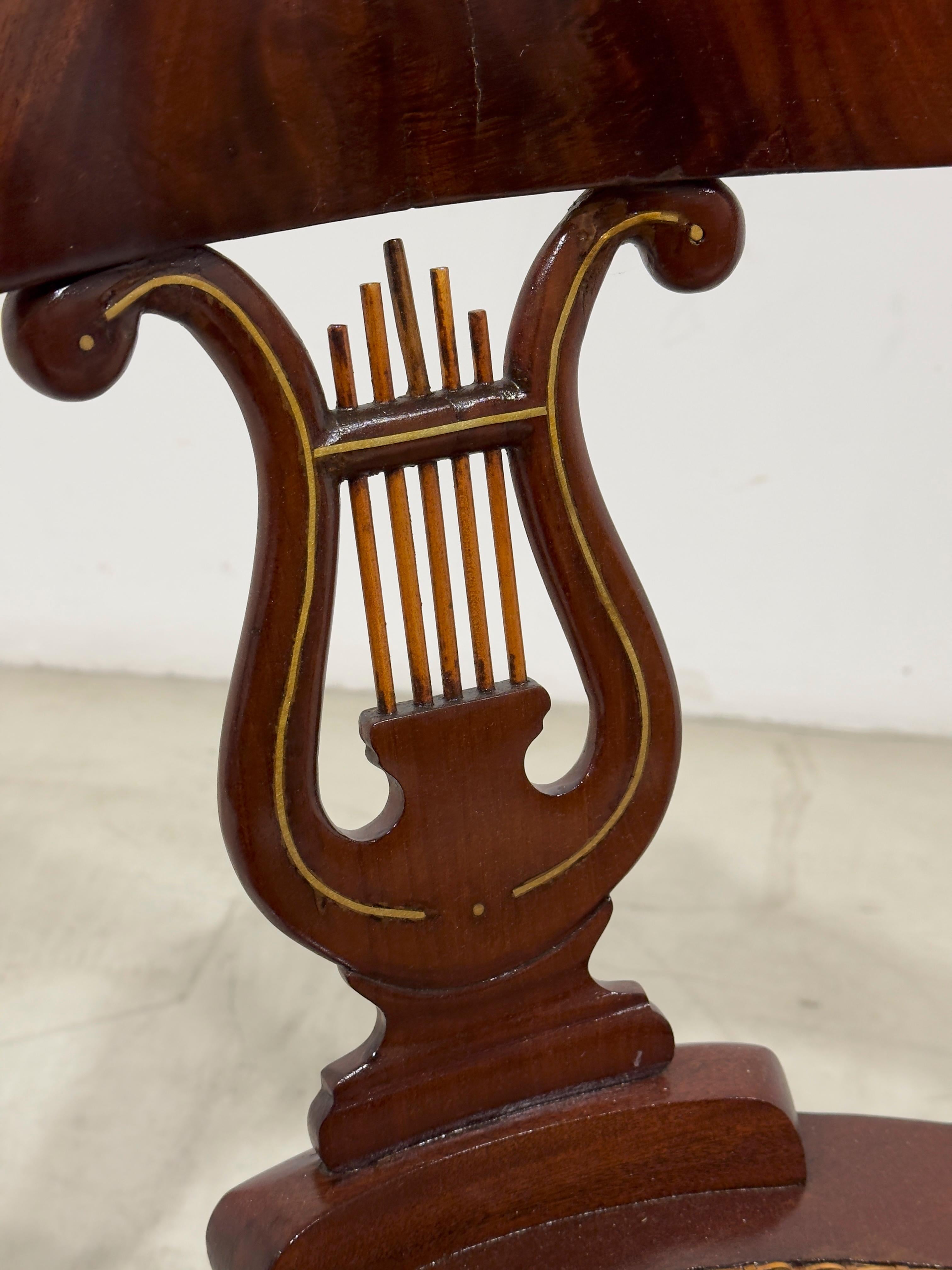 Empire armchair, French manufacture For Sale 2