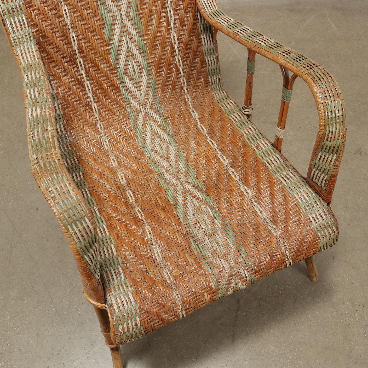 Bamboo Poltrona in Bambù Anni 60