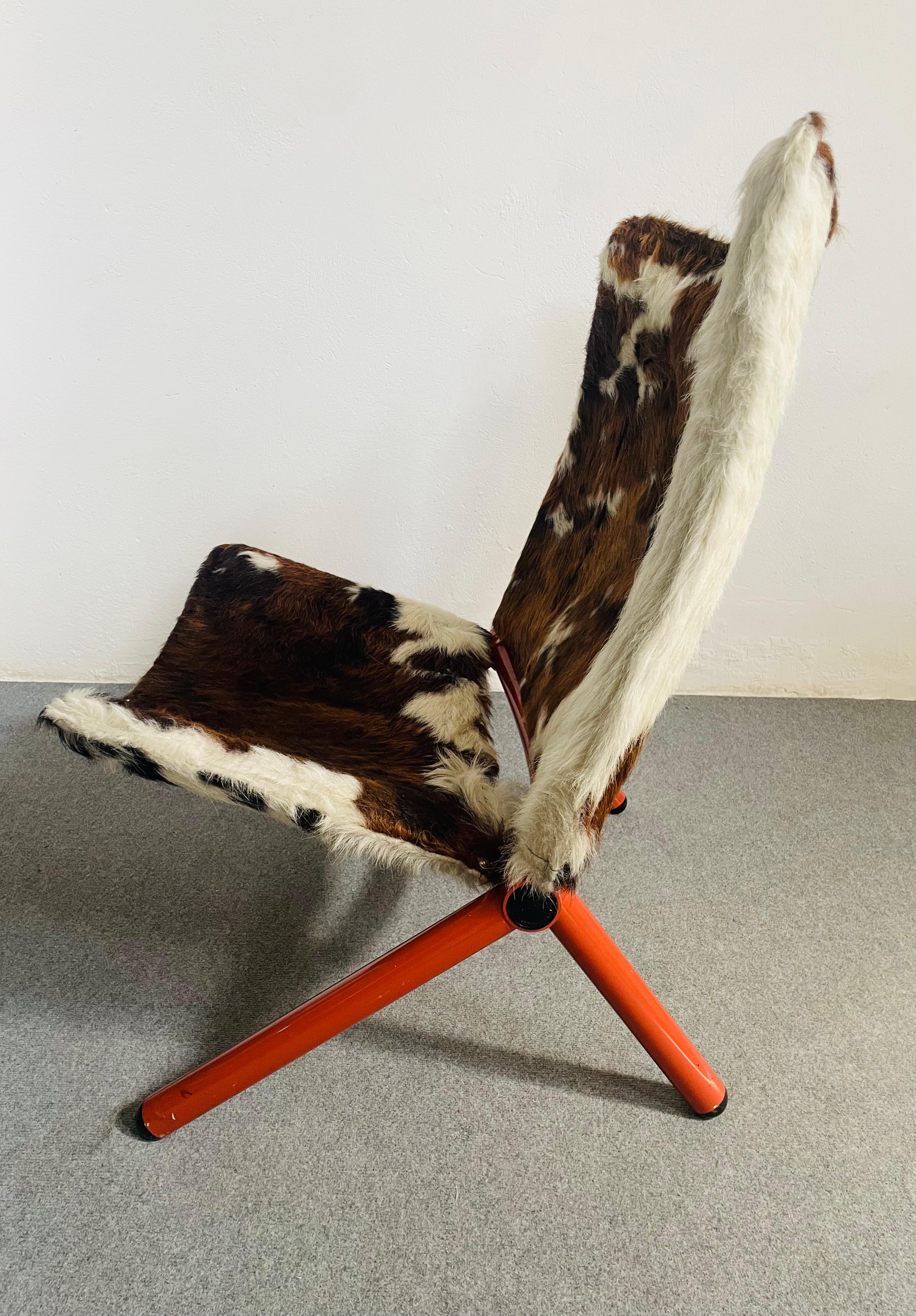 Poltrona in cavallino, di Titina Ammanati e Giampiero Vitelli per Brunati im Angebot 1
