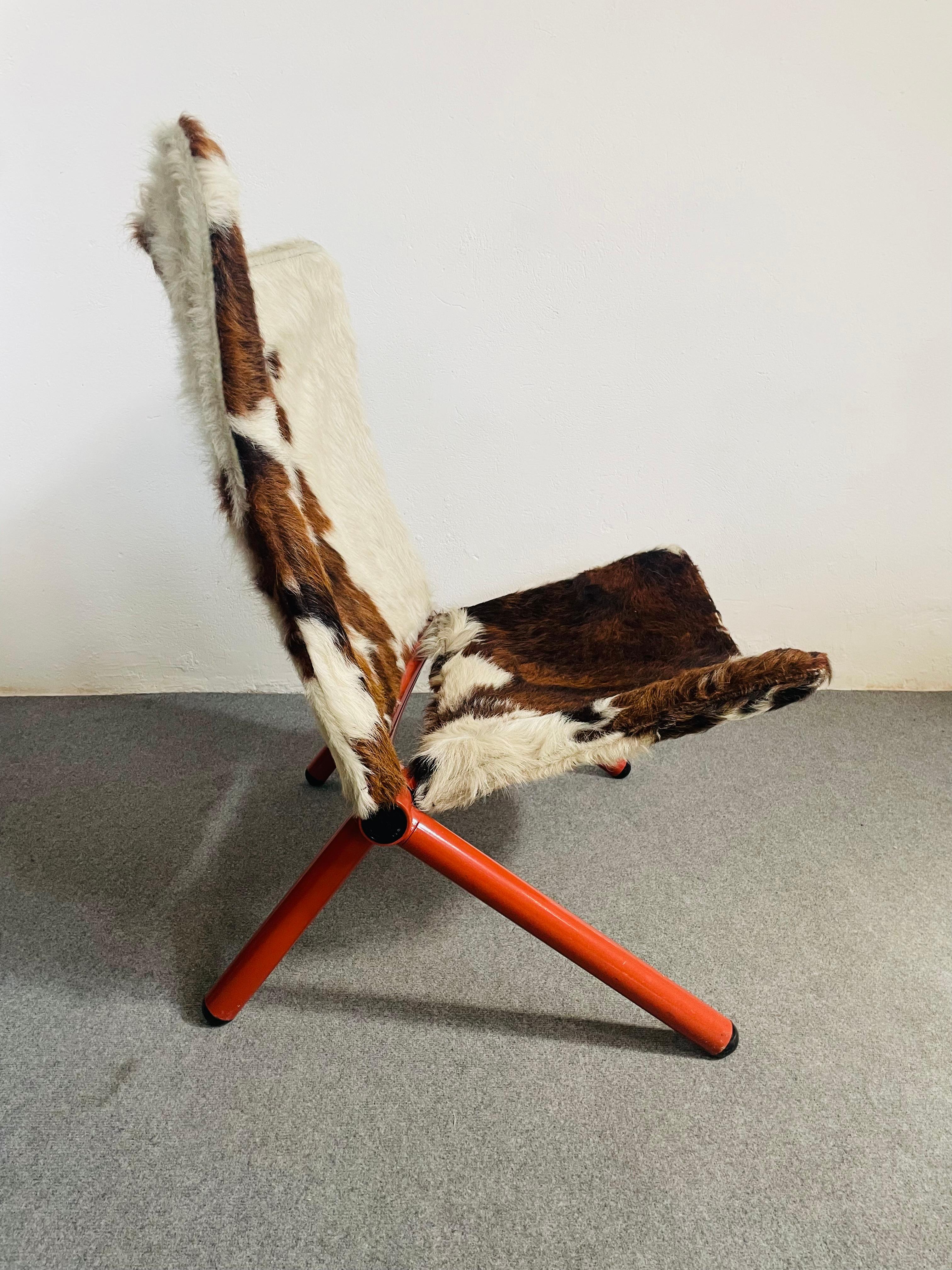Poltrona in cavallino, di Titina Ammanati e Giampiero Vitelli per Brunati im Angebot 2