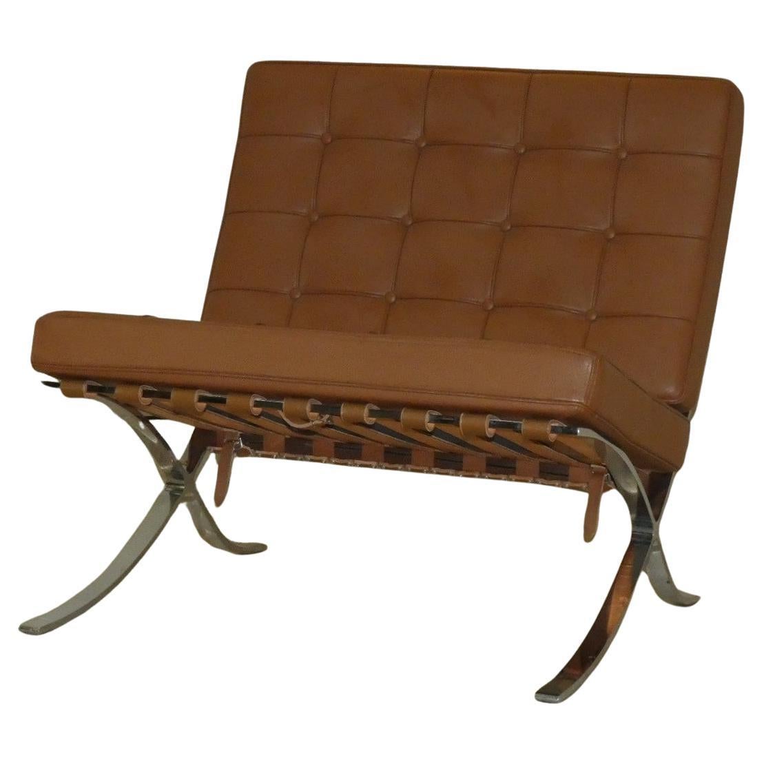 Poltrona in Pelle stile Barcellona, Italia 
05 For Sale