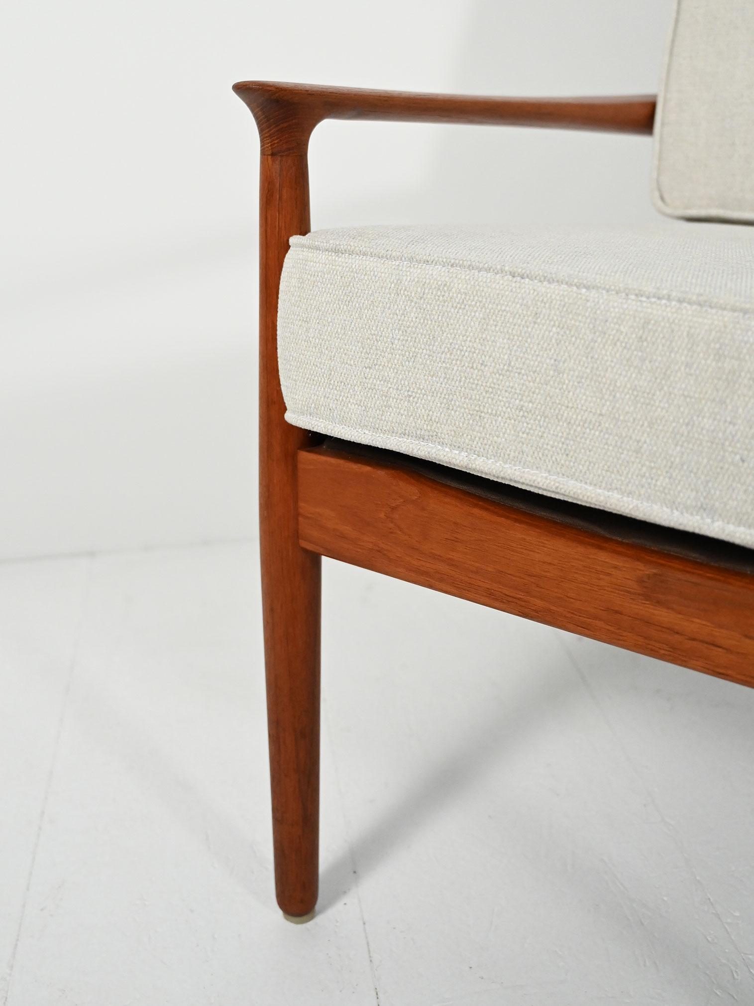 Poltrona in teak di Grete Jalk in vendita 1