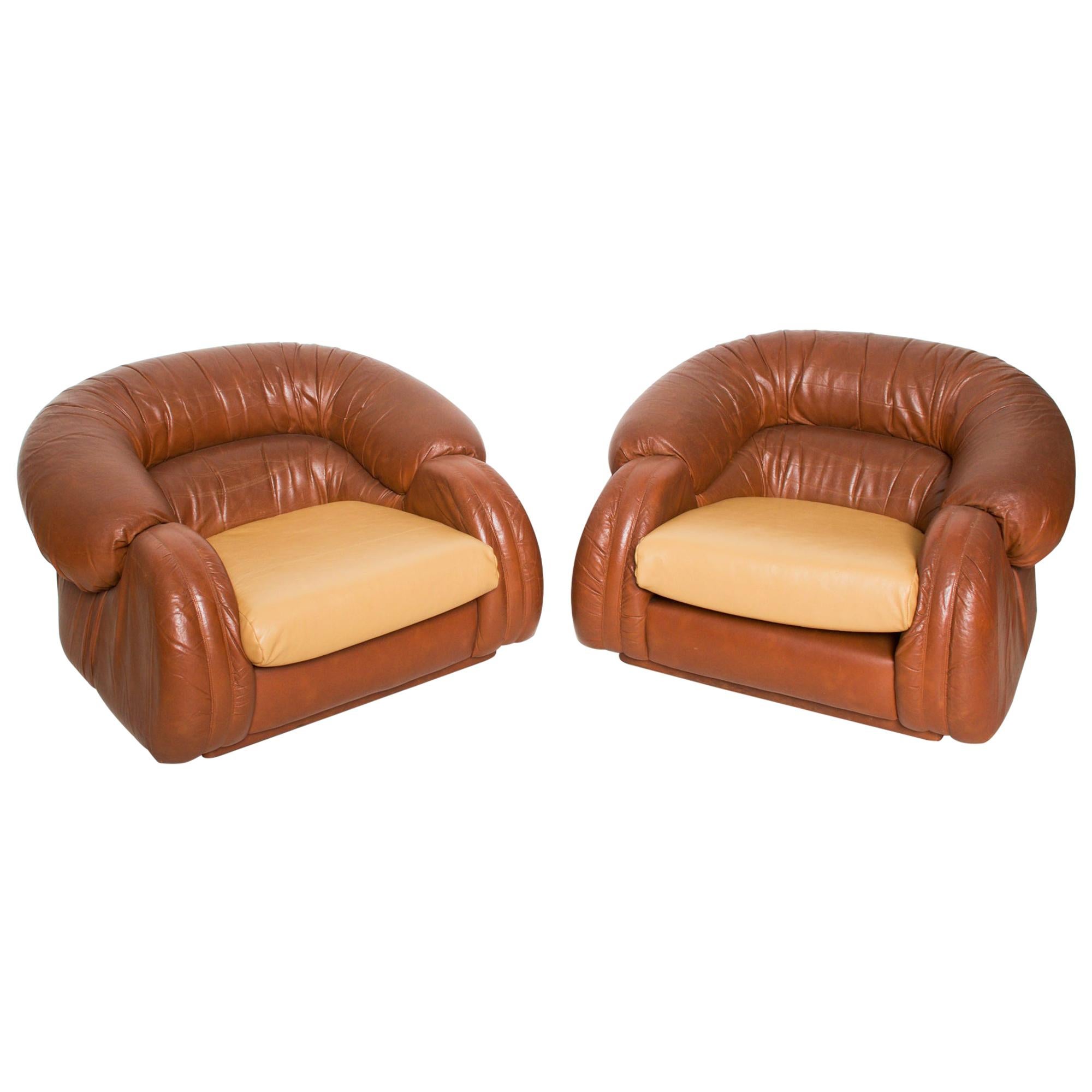 Poltrona Italy Comfy Leather Lounge, Comfy Leather Chairs
