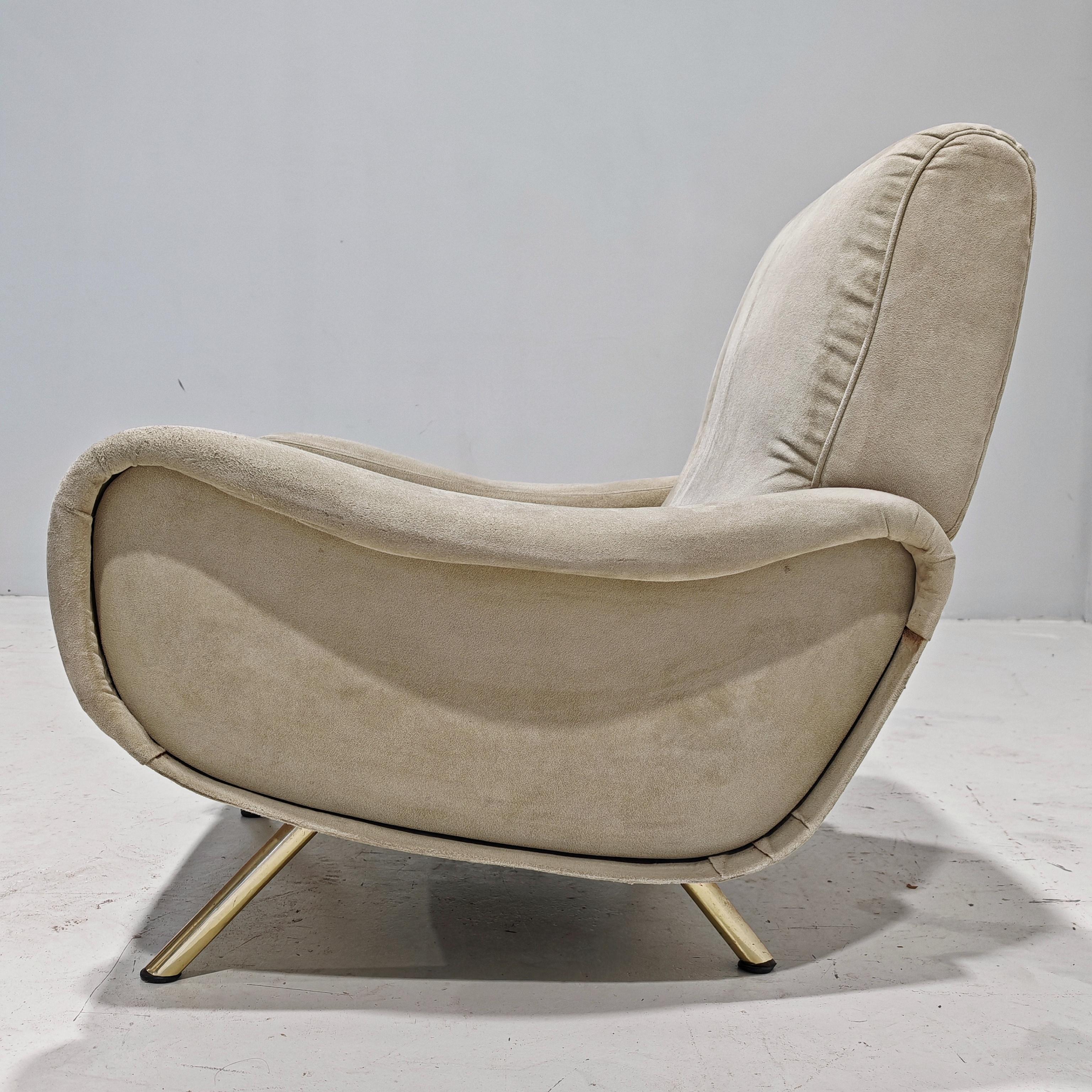 Italian Poltrona Lady design italiano anni 60 disegnata da Marco Zanuso per Arflex in vendita