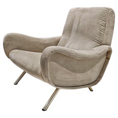 Lady armchair Italian design 1960s designed by Marco Zanuso for Arflex