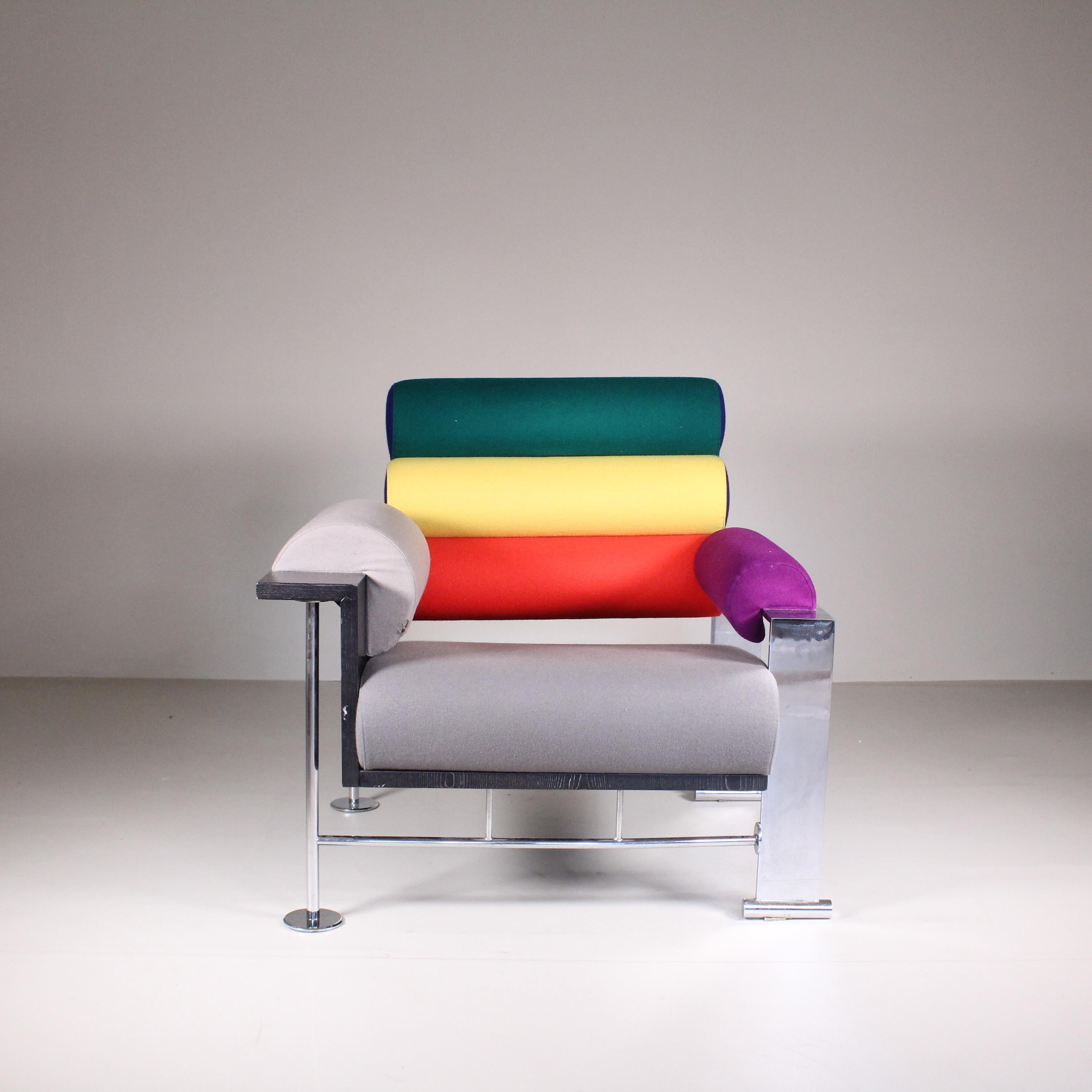 Las Vegas armchair by Peter Shire, 1988 For Sale 3